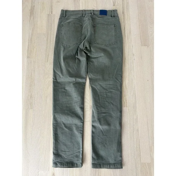 MUGSY Green Hydes Stretch Cotton Jeans Style FLX8NHG Sz 30 - Picture 5 of 6